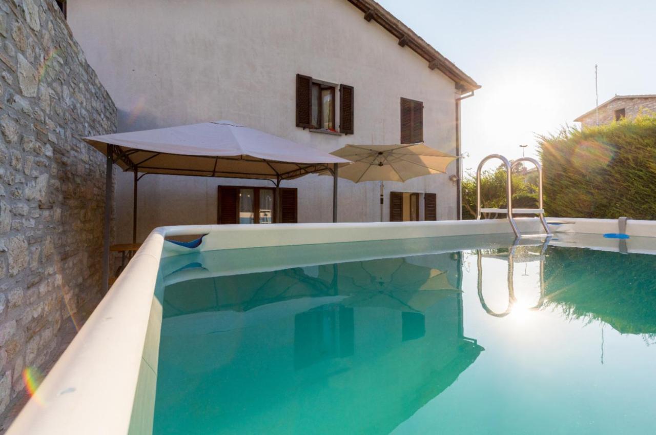 Borgo Santa Lucia Apartment With Private Parking & Garden Gubbio Exterior foto